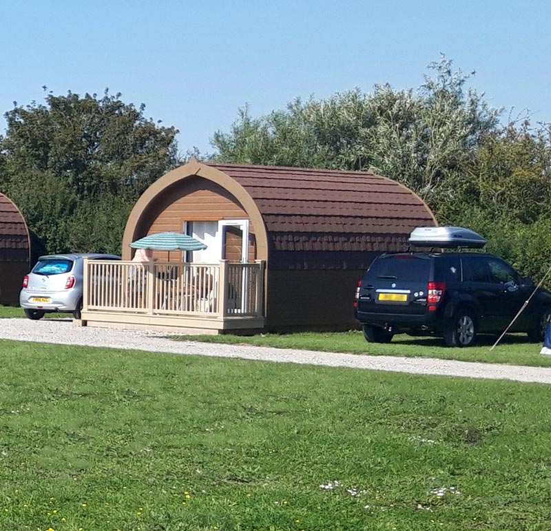 Glamping in Nottingham - Glamping Pods at Janson Fishery